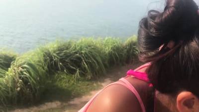 Romantic beachside quickie with an amateur Thai teen Cherry - nvdvid.com - Thailand