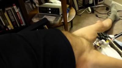 Fuck machine sounding my cock in chastity cage - nvdvid.com