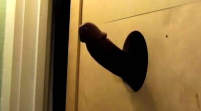 Glory Hole - BBC getting sucked at homemade glory hole with CIM - nvdvid.com