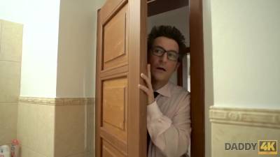 18 Years Old - Exciting Dad Successfully Seduces Naive Girl - hotmovs.com