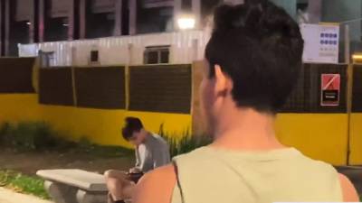 Deepthroating Latino twink gets breeded - nvdvid.com