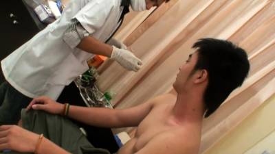 Skinny Asian breeding with medic in duo - nvdvid.com