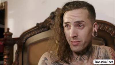 Blonde TBabe suck Tattooed Guys bigdick - fetishpapa.com