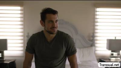 TGirl loves when she gets bang in cowgirl - fetishpapa.com