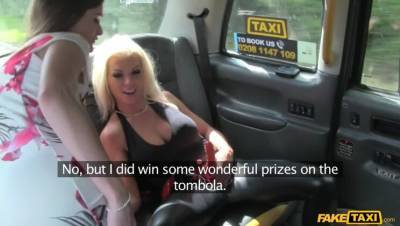 Honour May - Barbie Sins - Taxi training leads to threesome - veryfreeporn.com