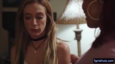 Thick bold ts beauty Foxxy bangs Aiden Ashleys soaking wet pussy - fetishpapa.com