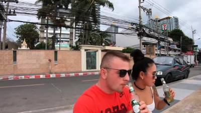 Amateur Thai saying thank you on a BWC - nvdvid.com - Thailand