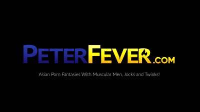 PETERFEVER Muscular Asian Shen Powers Jerks Off Dick Solo - nvdvid.com