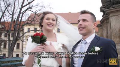 HUNT4K. Attractive Czech bride spends first night with rich stranger - txxx.com - Czech Republic