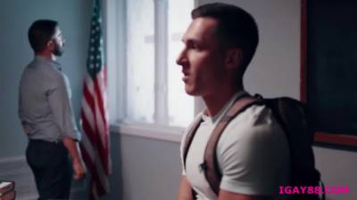 Adam - Hunk Adam Ramzi gets banged by horny professor Tristan Hunter - fetishpapa.com