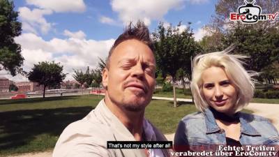 blonde budapest milf pick up in holoday for couple sextape - hotmovs.com - Germany