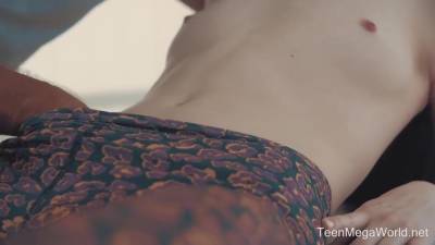 Flat Chested Brunette Hard Sex Video - upornia.com