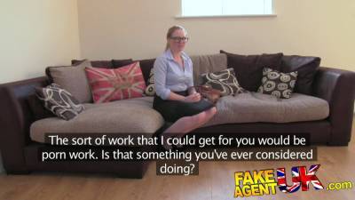 Fakeagentuk deep throating and rectal from seemingly shy amateur - sexu.com - Britain