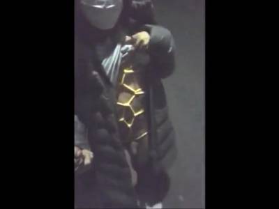 Sexy Asian CD cums in public - icpvid.com