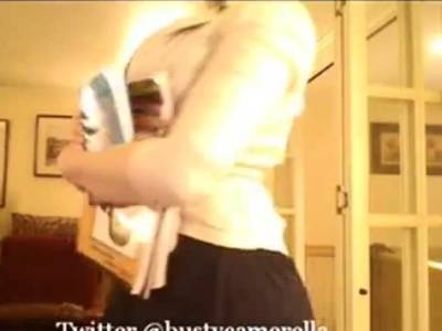 Busty schoolgirl PAWG strips - nvdvid.com