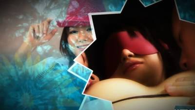 Nasty Asian bimbo with hairy snatch pussy fondled - icpvid.com - Japan