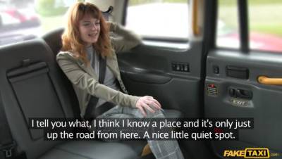 Red head with nice natural tits does anal - porntry.com