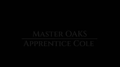 Hung twink Cole barebacked by silver daddy Master Oaks - nvdvid.com