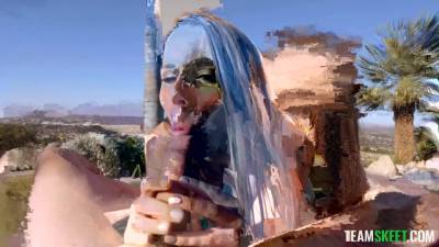 Ava Madison - Outdoor Play In The Sun - upornia.com