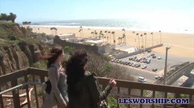 Lesbian College Teen Ellena Woods Wants Her Friends Pussy - txxx.com