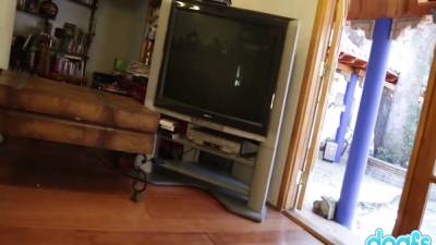 Beautiful Putting Her Lipstick On A Dick Stick - Scarlet Red - hotmovs.com