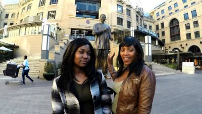 Ebony Amateur Lesbians Night Out Ends in 69 Session - icpvid.com