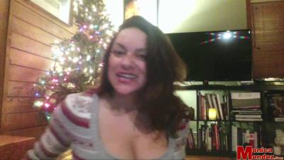 Monica Mendez - Christmas Sweater Webcam 1 - hotmovs.com