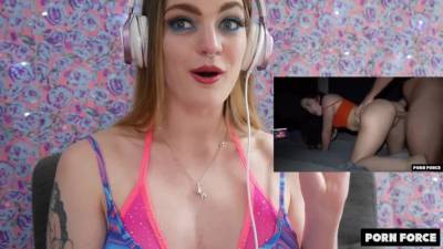 Carly Rae Summers - Carly Rae Summers Reacts to ROUGH POWER FUCK MAKES HER - pornoxo.com