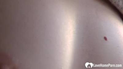 Stepmom Leaves Her Socks On While Jerking - hclips.com