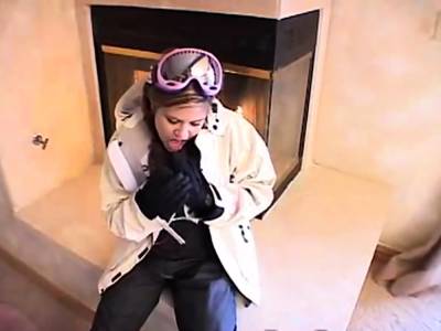 Naughty ski teen solo - nvdvid.com