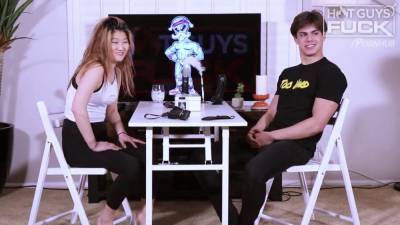 Asian spinner dominated by latino paramour gabriel! - sexu.com