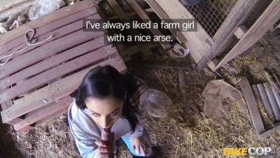 Farmer's Slut Fucks Cop's Truncheon - porntry.com