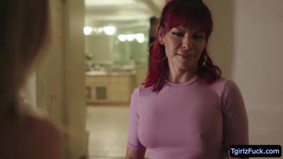 Gorgeous bigassed tgirl Foxxy fucks Aiden Ashleys cunt - fetishpapa.com