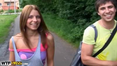 Lupe Burnett In 18 Year Old Double Teamed In Public - hclips.com