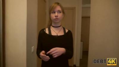 Agent Uses Young Doll Like A Cheap Whore Because Of Debts - hclips.com