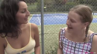 Tennis Trash (petria And Lea) - voyeurhit.com