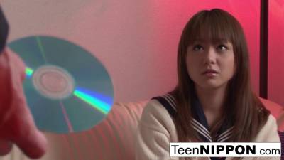 Asian schoolgirl gets punished for starring in porn - sexu.com - Japan