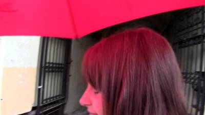 Teen to the older man behind the camera - nvdvid.com - Russia