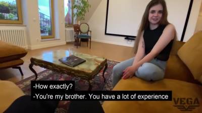 Bella Gray - Bella Gray In Stepbrother Teaches Stepsister Anal Sex - hclips.com