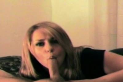 Blowjob From My Chubby Blonde Wifey - webmaster.drtuber.com