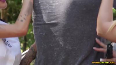 Ryder Wanked Off By The Cops With Ruby Ryder - upornia.com - Britain