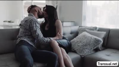 TGirl awesome anal sex with Boyfriend - fetishpapa.com