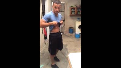 Hot gay shows us his incredible cock - nvdvid.com