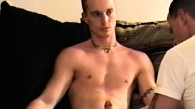 Athletic straighty gets tugged by DILF - nvdvid.com