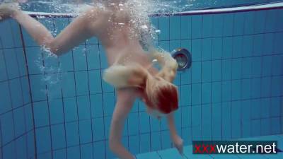 Milana Makes A Show In The Pool - hclips.com