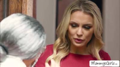 stepmom Alexis tenderly licks stepdaughter - fetishpapa.com