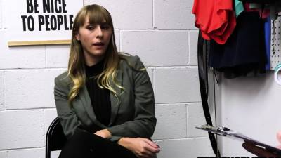 Big boobs teen shop employee busted - icpvid.com