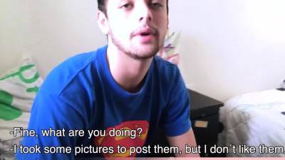 Amateur latin stud helping out his big cocked mate - icpvid.com