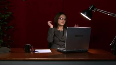 Small titted secretary riding cock on the desk - webmaster.drtuber.com