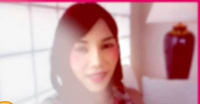 Cute thai ladyboy jerks off pecker and gets butthole split - icpvid.com - Thailand